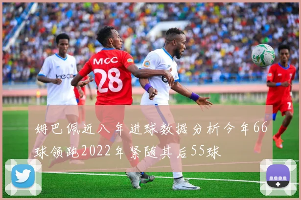 姆巴佩近八年进球数据分析今年66球领跑2022年紧随其后55球